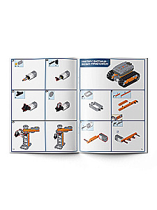 Konstruktor z mechanizmami Z-BOTS. Sprzęt budowlany (478 elementów)