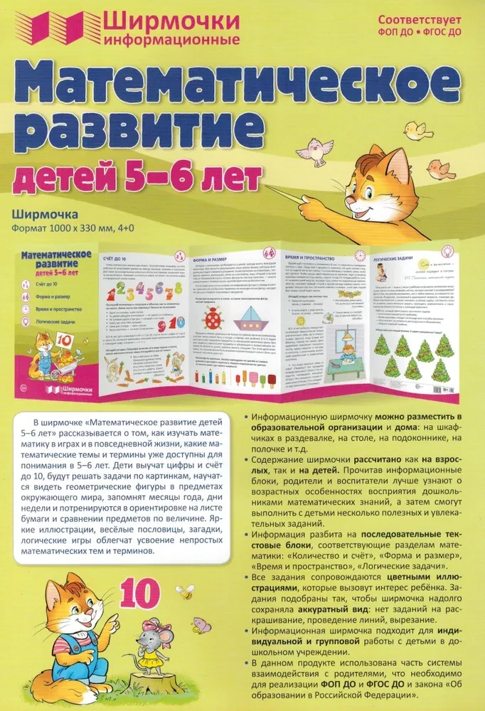 Informacyjne ekraniki. Rozwój matematyczny dzieci w wieku 5-6 lat