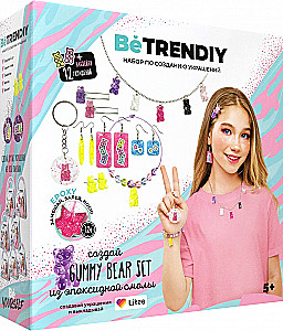 Be TrenDIY. Создай украшения из эпоксидной смолы - Gummy Bear Set