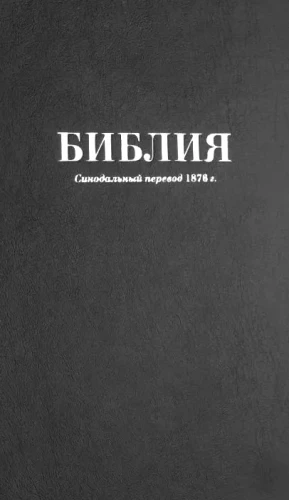 Библия. Синодальный перевод 1876 года