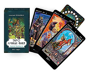 Tarot dni księżycowych. Magia fantasy, 88 kart