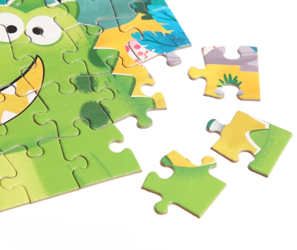 Zestaw (3 w 1) - Dinozaur Reksi, książki, puzzle