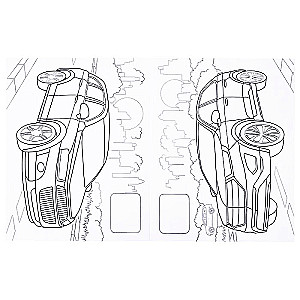 Раскраска - Внедорожники