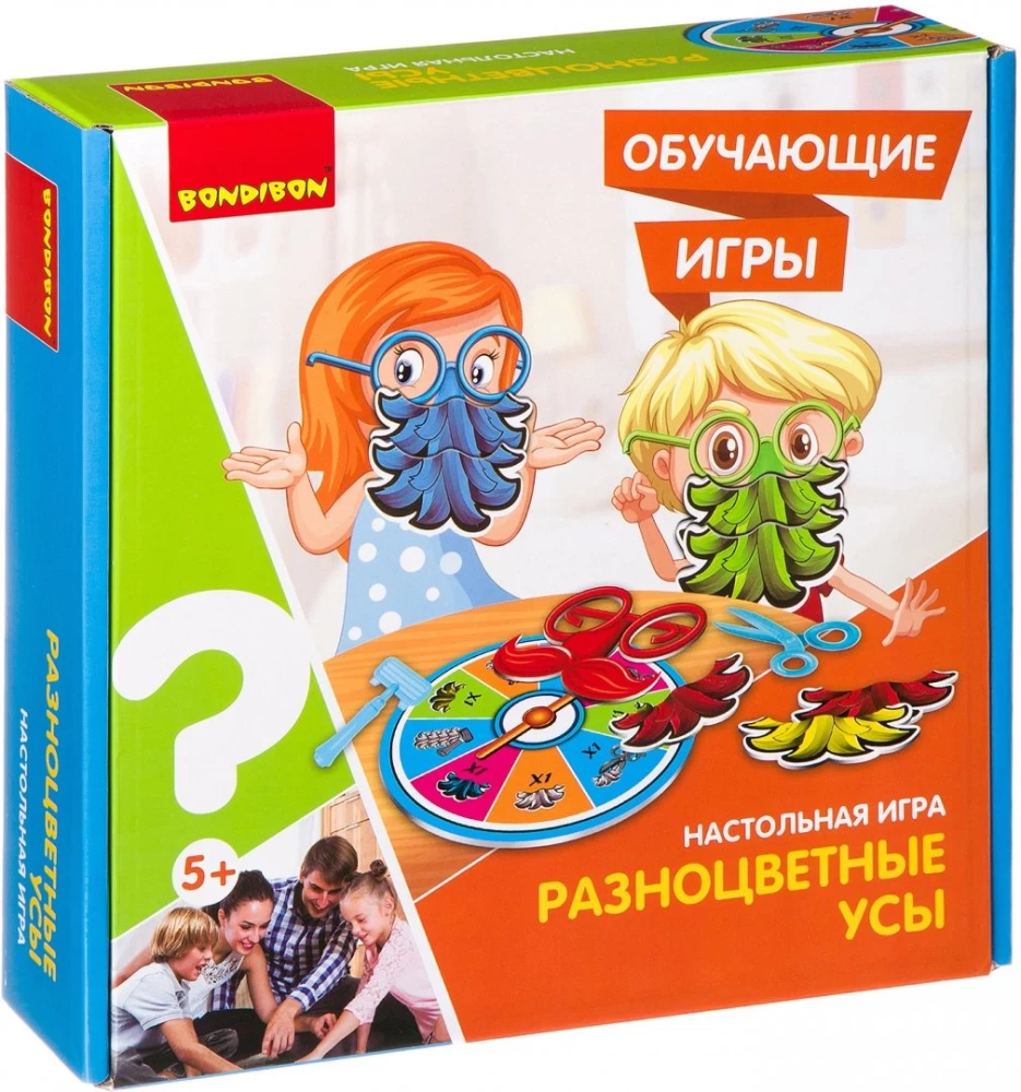 Настольная игра - Разноцветные усы