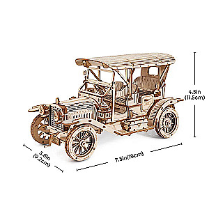 Drewniana układanka 3D - Vintage Auto