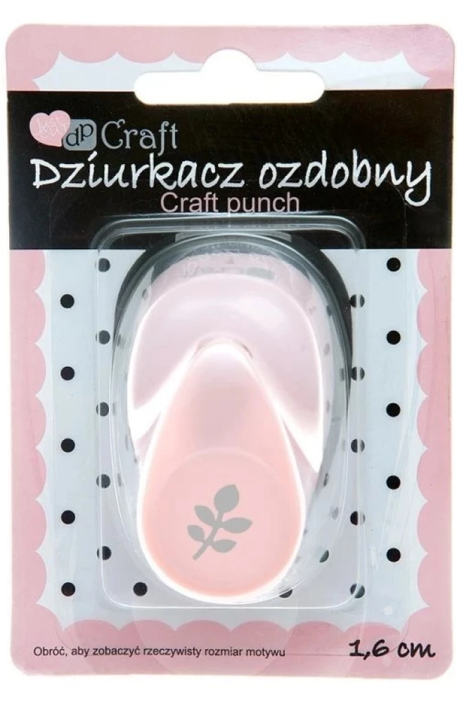 Dziurkacz ozdobny 3,7 cm - Gałązka