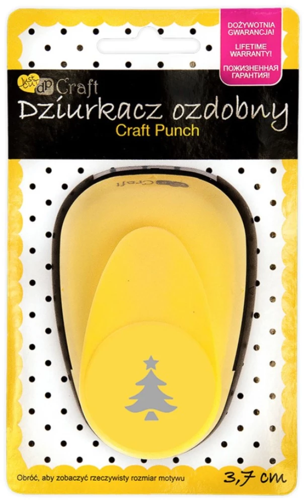 Dziurkacz figuralny 3,7 cm - Choinka