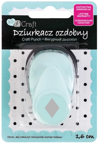 Dziurkacz ozdobny, 1,6 cm - Romb