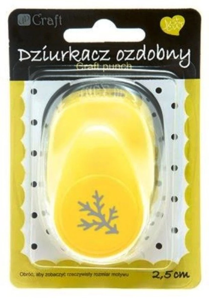 Dziurkacz figurkowy, 2,5 cm - Gałąź