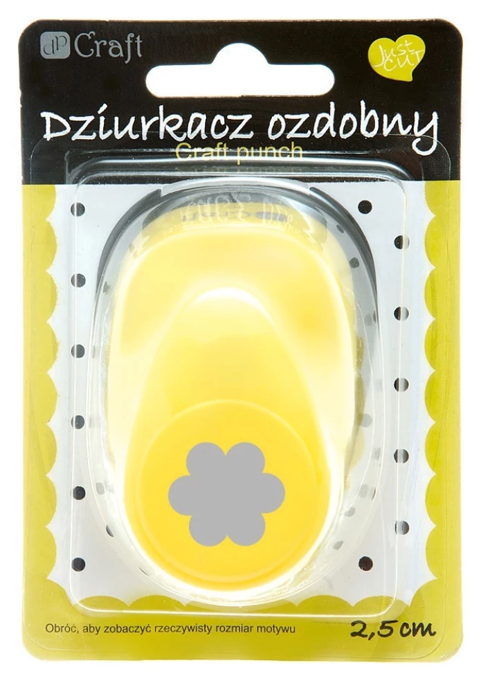 Dziurkacz wzorowy, 2,5 cm - Kwiat