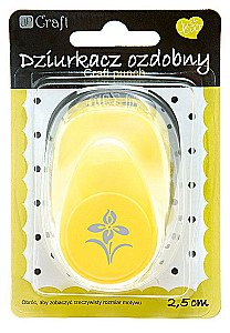 Dziurkacz wykrojnikowy, 2,5 cm - Wiosenny kwiat