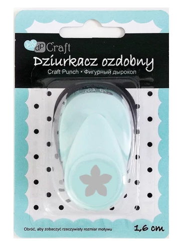 Dziurkacz ozdobny, 1,6 cm - Kwiat