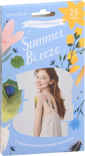 Summer Breeze. Летний бриз. Tatoo-переводилки