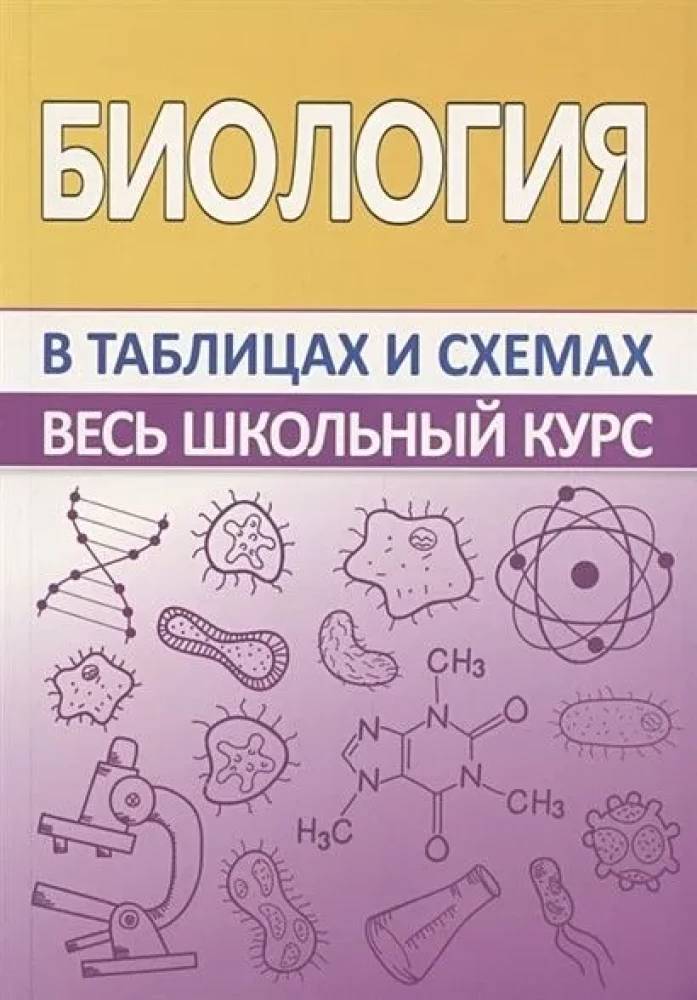 Biologia. Cały szkolny kurs w tabelach i schematach