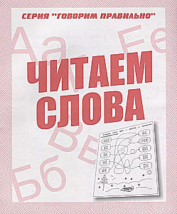 Workbook dla przedszkolaka. Czytamy słowa