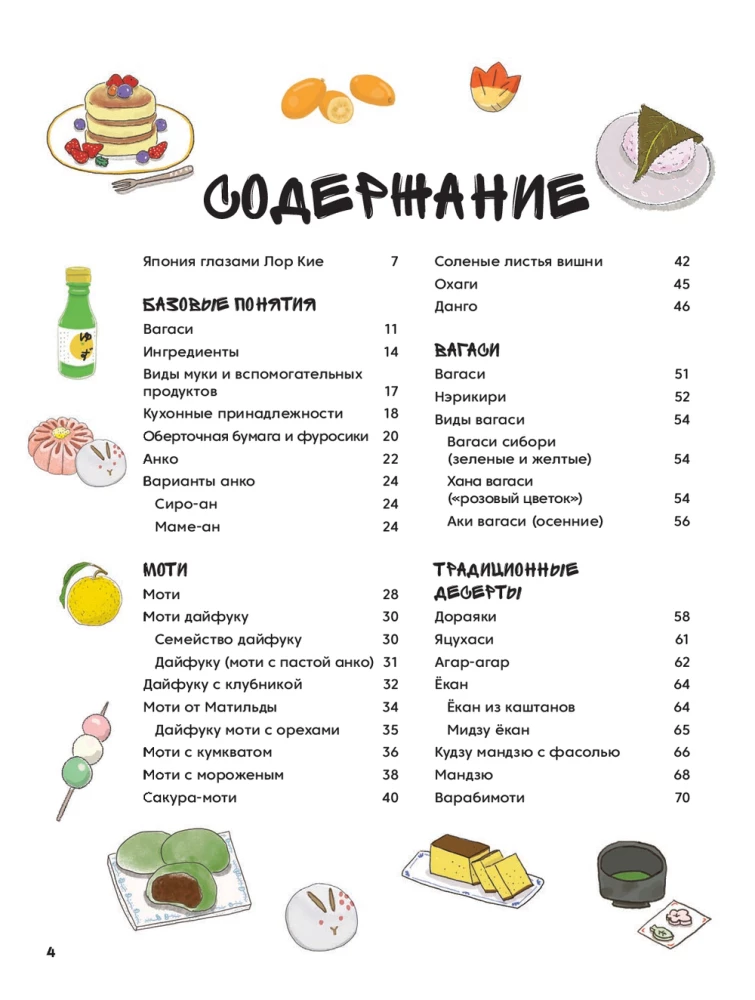 Mochi, Daifuku, Dorayaki i inne japońskie desery