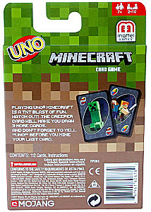 Gra planszowa - UNO Minecraft