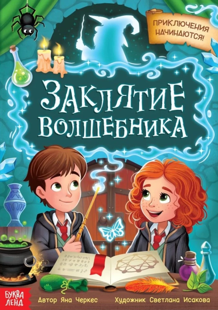 Набор волшебника - книги, плакат, волшебная палочка