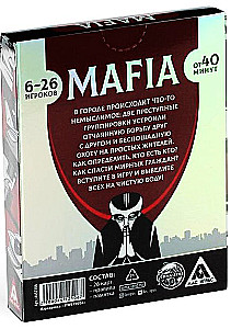 Gra planszowa - MAFIA. Bitwa o miasto