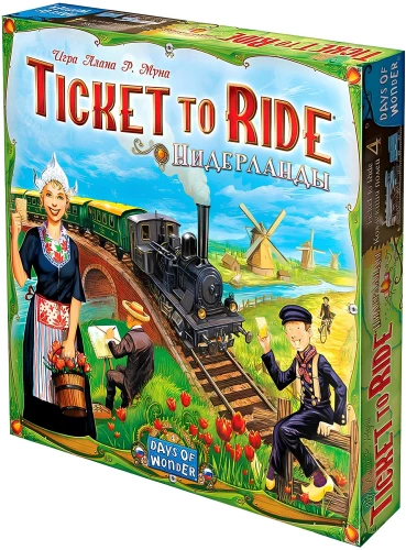 Gra planszowa - Ticket to Ride. Holandia (dodatek)