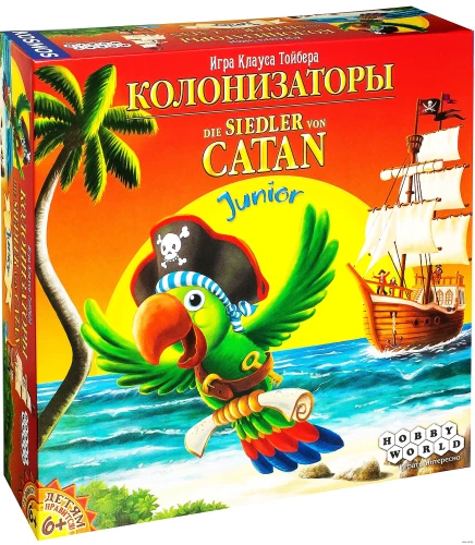 Gra planszowa - Koloniści Catan. Junior