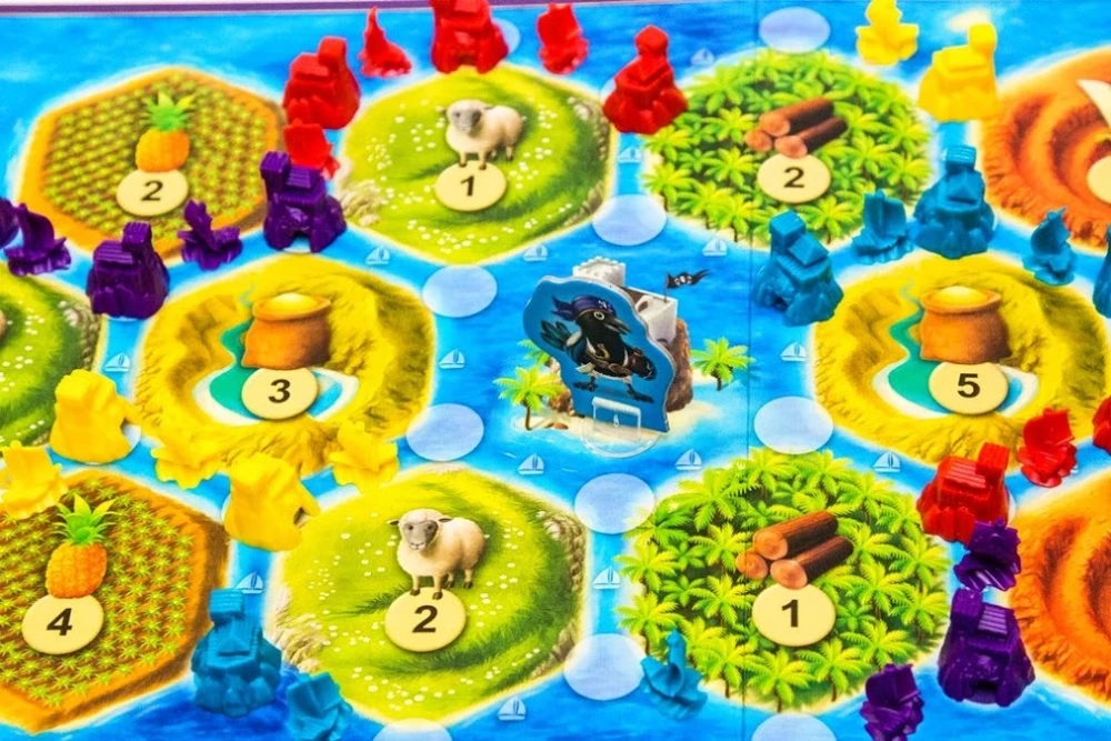 Gra planszowa - Koloniści Catan. Junior