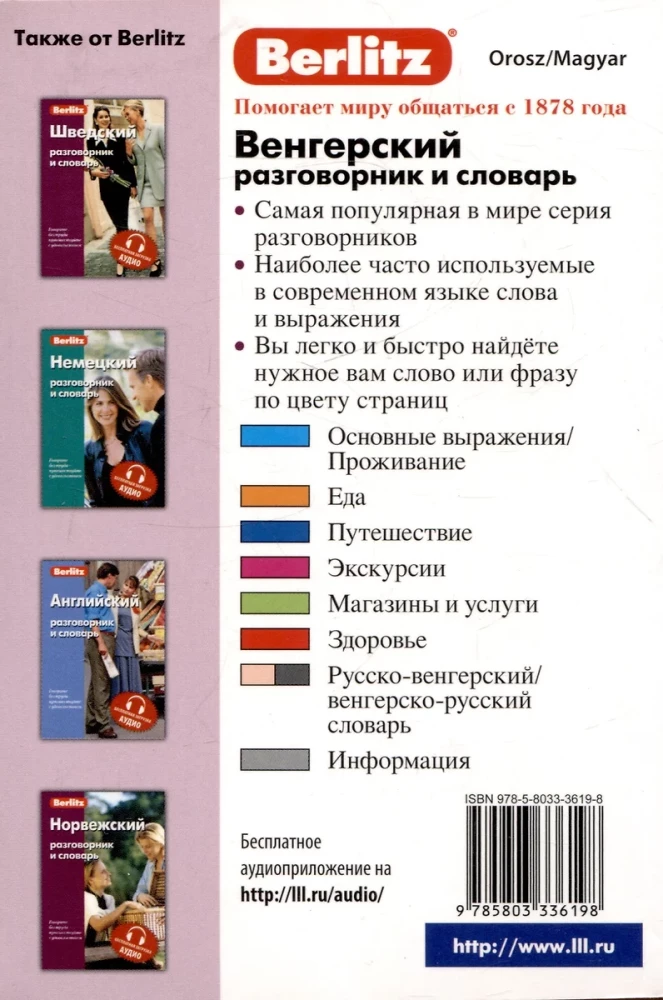 Венгерский разговорник и словарь. Бесплатная загрузка аудио