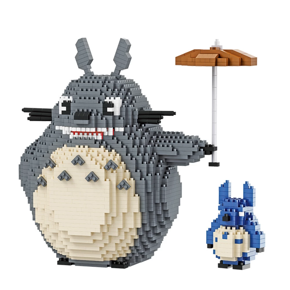 3D konstruktor - Mój sąsiad Totoro z maluszkiem, 1800 detali