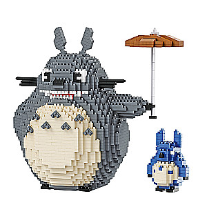 3D konstruktor - Mój sąsiad Totoro z maluszkiem, 1800 detali