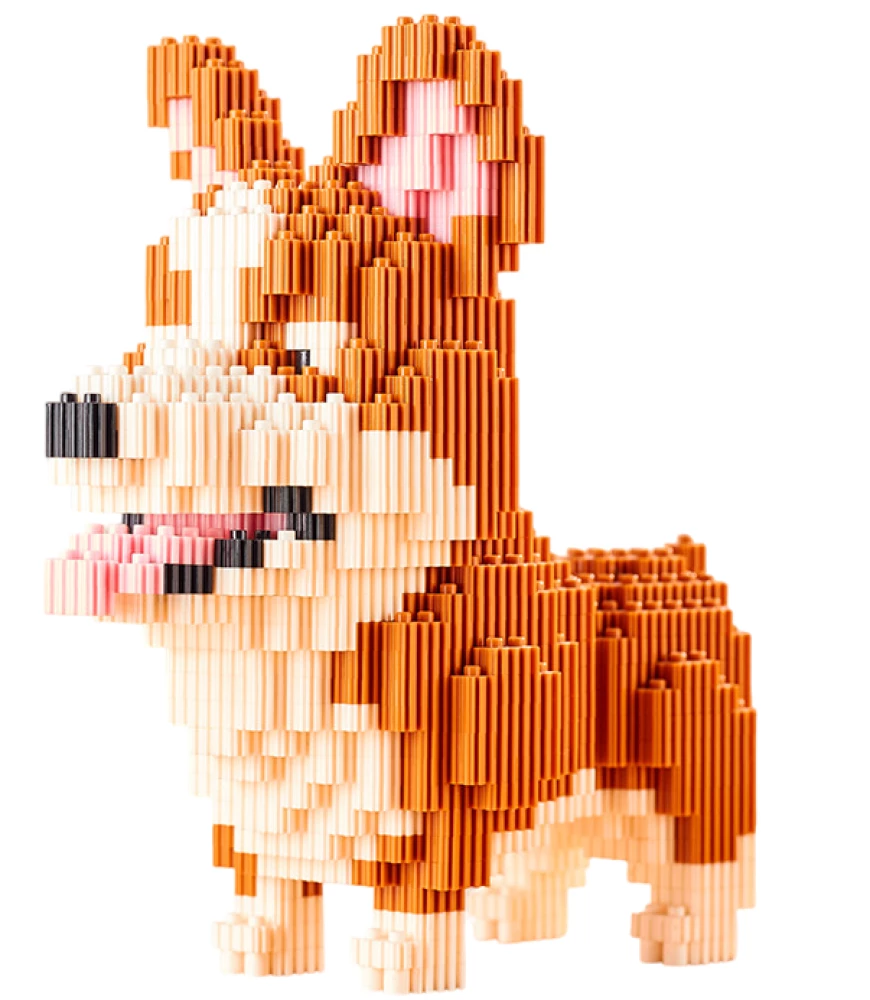 3D Konstruktor - Corgi, 733 elementy