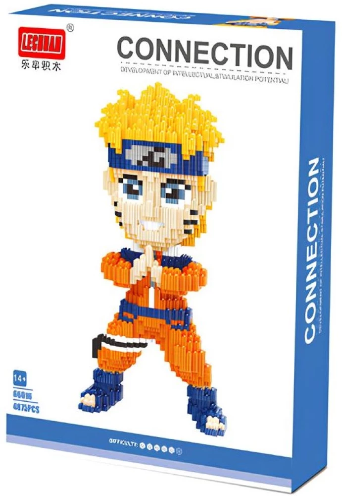 3D konstruktor - LECHUAN. Naruto, 4875 detali