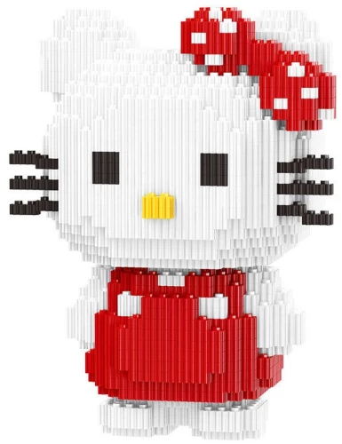 3D конструктор - LECHUAN. Hello Kitty, 3081 деталей