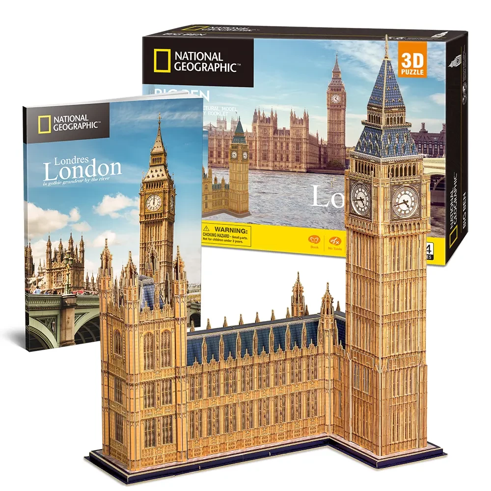 3D puzzle - Big Ben, 94 elementy