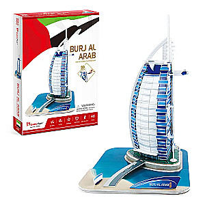 3D Puzzle - Hotel Burj Al Arab, Dubaj, 46 elementów