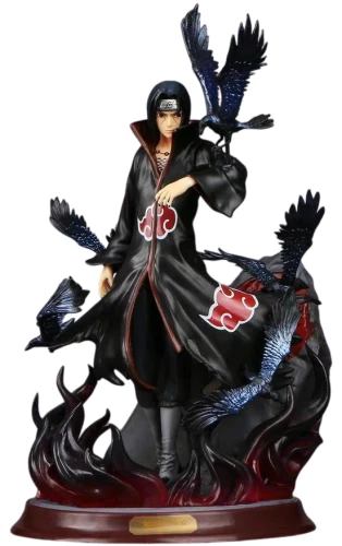 Figurka - Itachi Uchiha z wronami. Naruto, 30 cm