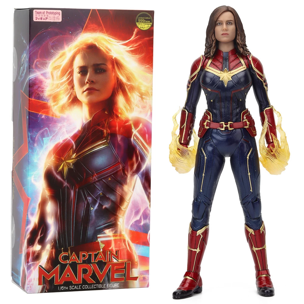 Figurka - Kapitan Marvel Carol Danvers, 30 cm