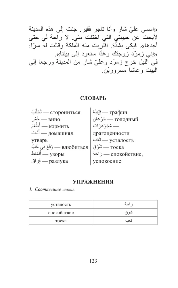 Тысяча и одна ночь. Лучшие арабские сказки. Уровень 1 = Alf Laylah wa-Laylah