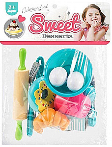 Игрушечный комплект посуды - Sweet Desserts