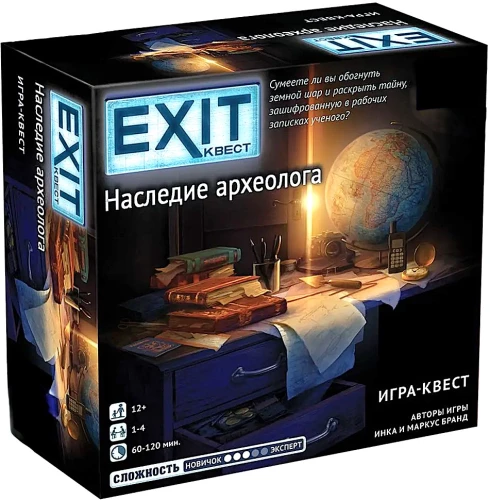 Настольная игра - Exit Квест. Наследие археолога