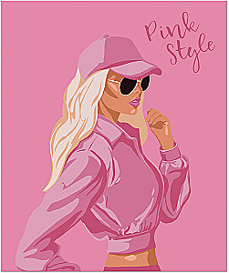 Тетрадь А5 Barbie pink style