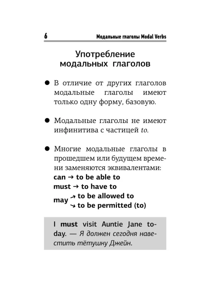 Английский язык. Все модальные глаголы. Правила и исключения