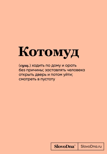 Блокнот SlovoDna. Котомуд